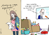 Cartoon: Weniger wohnen (small) by Pfohlmann tagged wohnen,wohnungsmangel,wohnungsnot,miete,merz,arbeitszeit,arbeitnehmer,bundesregierung