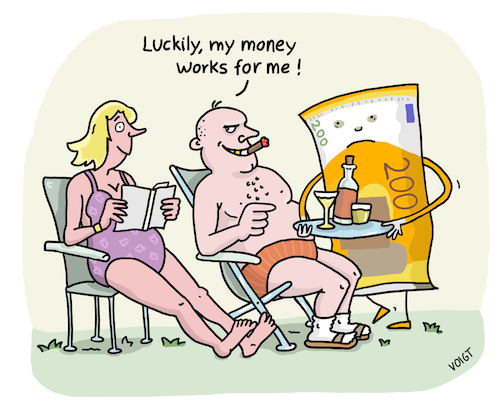 Cartoon: money (medium) by sabine voigt tagged power,wealth,capital,influence,prosperity,possessions,profit,luxury,corruption,lobbying,inequality,class,differences,globalization,capitalism,economic,elites,greed,exploitation,power,wealth,capital,influence,prosperity,possessions,profit,luxury,corruption,lobbying,inequality,class,differences,globalization,capitalism,economic,elites,greed,exploitation