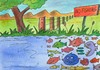 Cartoon: fische fischerei angeln (small) by sabine voigt tagged fische,fischerei,angeln,umwelt,wasser,naturschutz