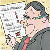 Cartoon: Gabriel TTIP (small) by sabine voigt tagged gabriel,ttip,freihandelsabkommen,spd,wirtschaft,handel,usa,nahrung,gesundheit,chlor,huhn,currywurst