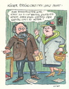 Cartoon: Karl Marx (small) by sabine voigt tagged karl,marx,ehe,einkaufen,konsum,politik