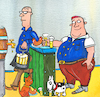 Cartoon: Kneipe Kellner (small) by sabine voigt tagged kölsch,köbes,kellner,kneipe,bier,trinken,alkohol,köln,karneval,dreigestirn,rhein