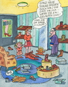Cartoon: Schuhgeschäft schuh Verkäufer (small) by sabine voigt tagged schuhgeschäft,schuh,verkauf,verkäufer,betrug,garantie,einzelhandel