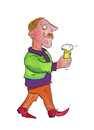 Cartoon: trinker alkoholiker (small) by sabine voigt tagged trinker,alkoholiker,kölsch,bier,kneipe,ausgehen,party