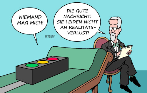 Cartoon: Gute Nachricht (medium) by Erl tagged politik,wahl,landtagswahl,wahlen,landtagswahlen,thüringen,wahlsieger,afd,rechtsextrem,björn,höcke,faschist,gefahr,demokratie,sachsen,cdu,koalition,bsw,friedrich,merz,sahra,wagenknecht,positionen,weit,auseinender,ampel,streit,regieren,schwer,wählerinnen,wähler,denkzettel,hammer,union,frage,kanzlerkandidat,söder,karikatur,erl,politik,wahl,landtagswahl,wahlen,landtagswahlen,thüringen,wahlsieger,afd,rechtsextrem,björn,höcke,faschist,gefahr,demokratie,sachsen,cdu,koalition,bsw,friedrich,merz,sahra,wagenknecht,positionen,weit,auseinender,ampel,streit,regieren,schwer,wählerinnen,wähler,denkzettel,hammer,union,frage,kanzlerkandidat,söder,karikatur,erl