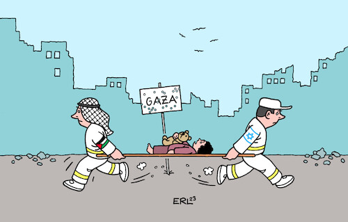 Cartoon: Humanitäre Hilfe (medium) by Erl tagged politik,terror,überfall,angriff,hamas,israel,reaktion,bodenoffensive,bombardierung,gaza,gazastreifen,leid,zivilisten,kinder,frauen,alte,humanitäre,hilfe,medizin,sanitäter,palästinenser,israelis,karikatur,erl,politik,terror,überfall,angriff,hamas,israel,reaktion,bodenoffensive,bombardierung,gaza,gazastreifen,leid,zivilisten,kinder,frauen,alte,humanitäre,hilfe,medizin,sanitäter,palästinenser,israelis,karikatur,erl