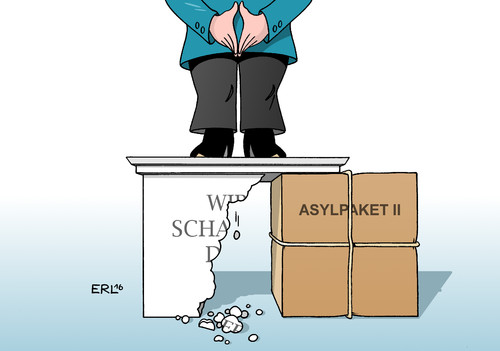 Merkel Asylpaket II