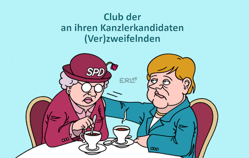 Cartoon: Mitgefühl (medium) by Erl tagged politik,wahlkampf,spd,zweifel,olaf,scholz,kanzlerkandidat,cdu,friedrich,merz,kritik,angela,merkel,karikatur,erl,politik,wahlkampf,spd,zweifel,olaf,scholz,kanzlerkandidat,cdu,friedrich,merz,kritik,angela,merkel,karikatur,erl