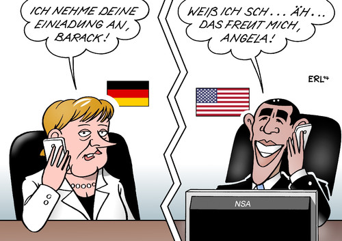 Obama Einladung Merkel