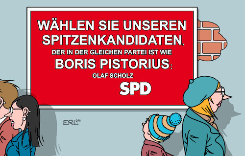 SPD Wahlplakat