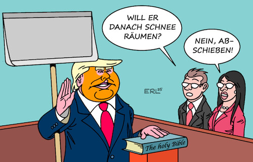 Trump legt los