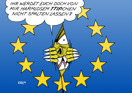 Cartoon: TTIP (medium) by Erl tagged ttip,karikatur,erl,ttip