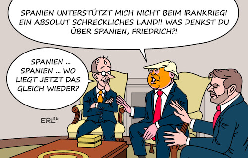 Cartoon: Vielleicht in der EU (medium) by Erl tagged politik,usa,trump,angriff,krieg,iran,verurteilung,spanien,sanchez,zurückhaltung,merz,oval,office,eu,karikatur,erl,politik,usa,trump,angriff,krieg,iran,verurteilung,spanien,sanchez,zurückhaltung,merz,oval,office,eu,karikatur,erl