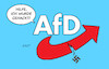 Cartoon: AfD gehackt (small) by Erl tagged politik,internet,hackerangriff,email,konten,afd,rechtsextremismus,hakenkreuz,karikatur,erl