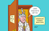 Cartoon: Andy Burnham (small) by Erl tagged politik,großbritannien,gb,uk,könig,charles,iii,ernennung,andy,burnham,premierminister,karikatur,erl