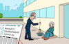 Cartoon: Armutszeugnis (small) by Erl tagged politik,armut,bericht,zunahme,deutschland,regierung,kürzung,sozialleistungen,kanzler,merz,karikatur,erl