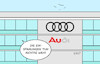 Cartoon: Audi (small) by Erl tagged politik,wirtschaft,industrie,auto,autobauer,audi,ingolstadt,sparkurs,einsparungen,schmerzhaft,karikatur,erl