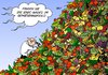 Cartoon: EHEC-Suche (small) by Erl tagged ehec bakterium keim darm krankheit tod quelle ursprung suche stecknadel heuhaufen gemüse salat gurken rüben tomaten arzt mikroskop