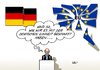 Cartoon: Einheit (small) by Erl tagged deutsche,einheit,tag,der,deutschen,euriopa,eu,eurozone,rede