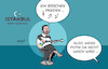 Cartoon: ESC (small) by Erl tagged politik,musik,esc,lied,ein,bisschen,frieden,selensyj,ukraine,krieg,russland,putin,karikatur,erl