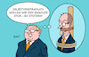 Cartoon: Freudscher Versprecher (small) by Erl tagged politik,cdu,niederlage,wahlen,verantwortung,kanzler,merz,pläne,sturz,stürzen,stützen,karikatur,erl