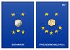 Cartoon: Friedensnobelpreis EU (small) by Erl tagged friedensnobelpreis,eu,europa,frieden,menschenrechte,krieg,euro,krise,schulden,währung,eurozone,flagge,stern,gesicht,weinen,lachen,trauer,freude