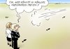 Cartoon: Fußstapfen (small) by Erl tagged bundespräsident,köhler,rücktritt,flucht,weglaufen,nachfolger,fußstapfen,treten