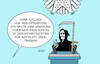 Cartoon: Gesundheitsreform (small) by Erl tagged politik,regierung,gesundheitsreform,bundestag,opposition,warnung,kahlschlag,karikatur,erl