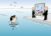 Cartoon: Griechenland (small) by Erl tagged griechenland eu schulden bankrott pleite rettung aussicht glaube hoffnung psychologie