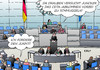 Cartoon: Juncker CETA (small) by Erl tagged ceta,freihandelsabkommen,eu,kanada,kommission,präsident,juncker,empfehlung,vorbei,parlamente,ärger,verdrossenheit,brexit,bundestag,karikatur,erl