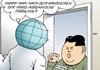 Cartoon: Kim Jong Un (small) by Erl tagged nordkorea,diktator,kim,jong,il,tod,tot,nachfolge,un,sohn,hunger,unterdrückung,arabischer,frühling,reformen,demokratie