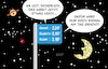 Cartoon: Mondpreise (small) by Erl tagged politik,irankrieg,anstieg,ölpreis,spritpreis,diesel,benzin,super,spritpreispaket,erhöhung,einmal,täglich,jahreshoch,mondpreise,mond,sterne,mars,saturn,all,weltall,karikatur,erl