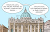 Cartoon: Papstwahl (small) by Erl tagged politik,religion,glaube,kirche,vatikan,konklave,papstwahl,kanzlerwahl,friedrich,merz,zwei,wahlgänge,karikatur,erl