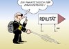 Cartoon: Punktesystem (small) by Erl tagged zuwanderung,deutschland,regel,punkte,punktesystem,politik,blind,rückständig,realität
