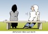 Cartoon: Rechtsruck (small) by Erl tagged deutschland rechtsruck islam phobie fremdenfeindlichkeit angst krise vorurteil moslem muslima