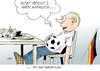 Cartoon: Satt (small) by Erl tagged fußball,wm,ende,satt,genug,zufrieden,essen
