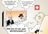 Cartoon: Schweiz (small) by Erl tagged schweiz,deutschland,schäuble,steuerstreit,steuerrecht,steuerhinterziehung,erklärung,libyen,gaddafi,heiliger,krieg,kriegserklärung