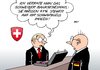 Cartoon: Schweizer Bankgeheimnis (small) by Erl tagged schweiz,bank,banken,bankgeheimnis,schwarzgeld,konto,steuerhinterziehung,deutschland,abkommen,versteuern