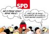 Cartoon: SPD (small) by Erl tagged spd,parteitag,kfrage,frage,kanzlerkandidat,peer,steinbrück,frank,walter,steinmeier,sigmar,gabriel