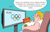 Cartoon: Sportförderung (small) by Erl tagged politik,sport,olympische,spiele,sommerspiele,paris,2024,bilanz,deutschland,medaillen,medaillenspiegel,rückgang,diskussion,sportförderung,breitensport,kinder,jugendliche,schule,schulsport,turnbeutel,vergessen,fernsehen,couch,bier,chips,bewegungsmangel,bewegung,karikatur,erl