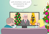 Cartoon: Steinmeier (small) by Erl tagged politik,weihnachten,weihnachtsansprache,bundespräsident,steinmeier,fernsehen,internet,social,media,facebook,twitter,demokratie,karikatur,erl