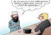 Cartoon: Terrorcamp-Reise (small) by Erl tagged dschihad,dschihadist,islamismus,terror,ausbildung,terrorcamp,reise,absicht,strafe,strafbar,gesetz,justiz,gericht,karikatur,erl