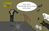 Cartoon: Tiefe Krise (small) by Erl tagged politik,partei,fdp,liberale,wahlniederlage,ausscheiden,bundestag,umfragetief,keller,parteitag,karikatur,erl
