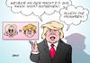 Cartoon: Trump (small) by Erl tagged donald trump vergleich clinton merkel flüchtlinge politik frau macht usa wahl präsidentschaft präsidentschaftswahl kandidat republikaner populismus weiber karikatur erl