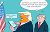 Cartoon: Trump Ungarn (small) by Erl tagged politik,usa,trump,ultimatum,irankrieg,auslöschung,zivilisation,einmischung,wahlkampf,ungarn,unterstützung,orban,karikatur,erl