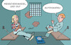 Cartoon: VW-Manager (small) by Erl tagged politik,wirtschaft,auto,volkswagen,vw,diesel,betrug,manager,haftstrafen,gefängnis,karikatur,erl