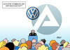 Cartoon: VW (small) by Erl tagged vw,volkswagen,abgasskandal,manipulation,abgaswerte,software,betrug,absatz,rückgang,kosten,angst,arbeitsplatz,arbeitsplätze,entlassung,arbeitslosigkeit,stimmung,düster,schatten,karikatur,erl