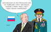 Cartoon: Wahlvorbereitung (small) by Erl tagged politik,deutschland,ampel,aus,neuwahlen,februar,vorbereitung,putin,troll,trollarmee,bot,social,media,fake,news,karikatur,erl