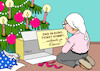 Cartoon: Weihnachtsgeschenk (small) by Erl tagged politik,klima,verkehr,verkehrswende,49,euro,ticket,förderung,öffentlicher,nahverkehr,einführung,frühjahr,weihnachtsgeschenk,ostern,michel,karikatur,erl