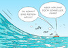 Cartoon: Welle (small) by Erl tagged politik,corona,virus,pandemie,welle,anstieg,inzidenz,impfung,impfen,impfkampagne,geimpfte,ungeimpfte,schiff,karikatur,erl